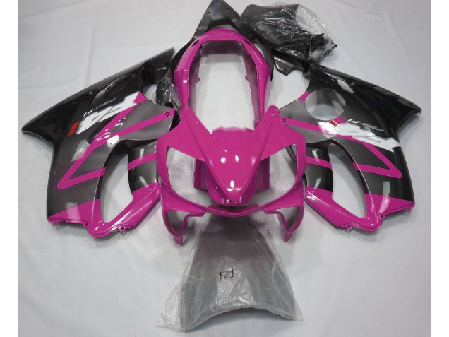 Gloss Pink & Grey 2004-2007 Honda CBR600 F4i Motorcycle Fairings