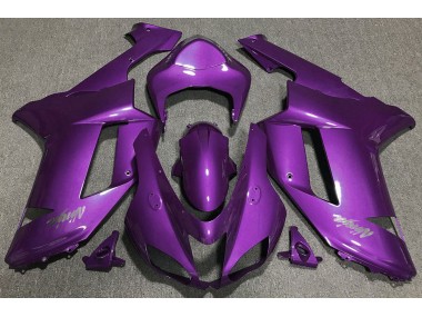 Gloss Purple 2007-2008 Kawasaki ZX6R Motorcycle Fairings