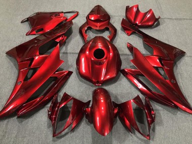 Gloss Red 2006-2007 Yamaha R6 Motorcycle Fairings