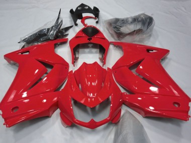 Gloss Red 2008-2013 Kawasaki Ninja 250 Motorcycle Fairings