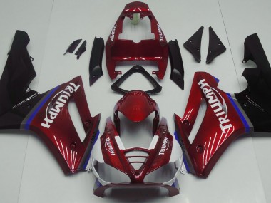 Gloss Red 2009-2012 Triumph Daytona 675 Motorcycle Fairings