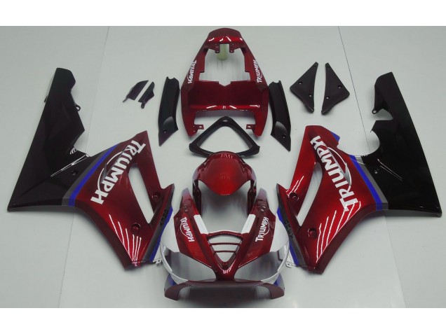 Gloss Red 2009-2012 Triumph Daytona 675 Motorcycle Fairings