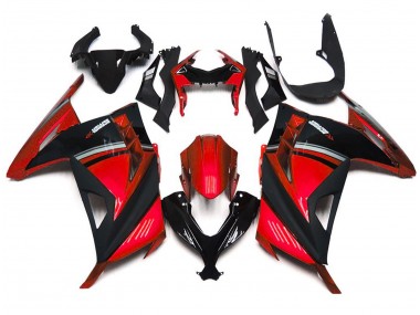 Gloss Red 2013-2018 Kawasaki Ninja 300 Motorcycle Fairings