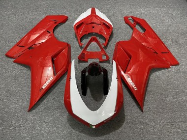 Gloss Red SP 2007-2012 Ducati 848 1098 1198 Motorcycle Fairings