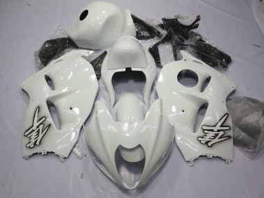 Gloss White 1997-2007 Suzuki GSXR 1300 Motorcycle Fairings