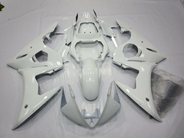 Gloss White 2003-2005 Yamaha R6 Motorcycle Fairings