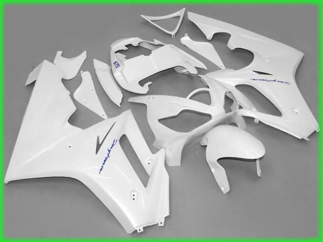 Gloss White 2006-2008 Triumph Daytona 675 Motorcycle Fairings