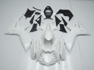 Gloss White 2009-2016 Suzuki GSXR 1000 Motorcycle Fairings