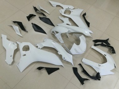 Gloss White 2017-2019 Yamaha R6 Motorcycle Fairings