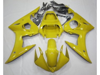 Gloss Yellow 2003-2005 Yamaha R6 Motorcycle Fairings