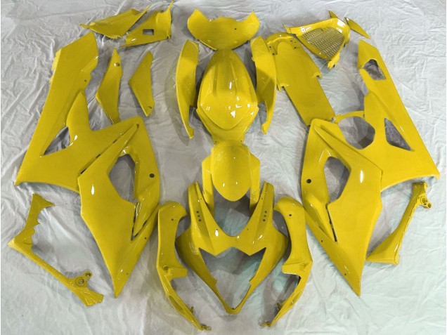 Gloss Yellow 2005-2006 Suzuki GSXR 1000 Motorcycle Fairings