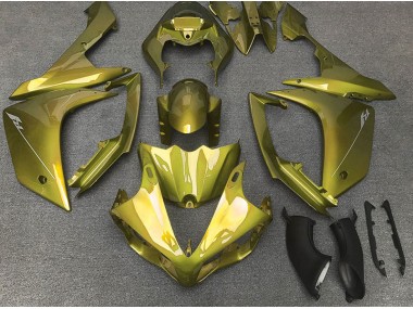 Gloss Yellow 2007-2008 Yamaha R1 Motorcycle Fairings