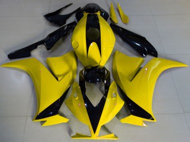 Gloss Yellow and Black 2012-2016 Honda CBR1000RR Motorcycle Fairings