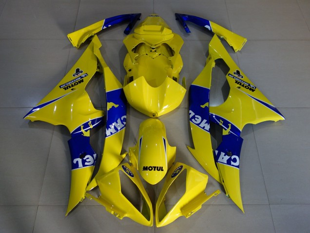 Gloss Yellow Camel 2008-2016 Yamaha R6 Motorcycle Fairings