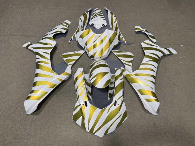 Gold Zebra 2015-2019 Yamaha R1 Motorcycle Fairings