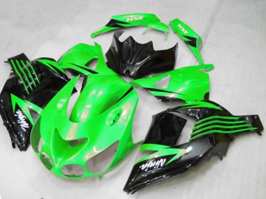 Green 2012-2019 Kawasaki ZX14R Motorcycle Fairings