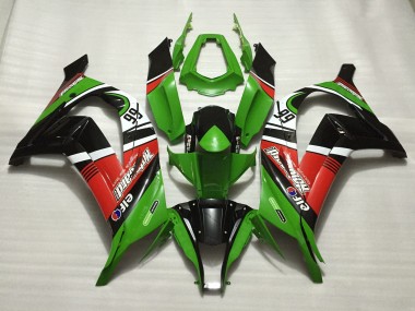 Green 66 2011-2015 Kawasaki ZX10R Motorcycle Fairings