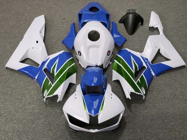 Green and Blue Gloss 2013-2020 Honda CBR600RR Motorcycle Fairings