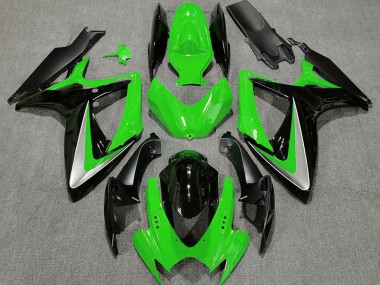 Green OEM Style 2006-2007 Suzuki GSXR 600-750 Motorcycle Fairings