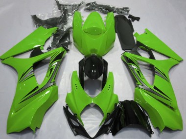 Green OEM Style 2007-2008 Suzuki GSXR 1000 Motorcycle Fairings