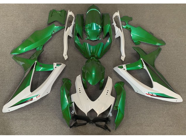 Green OEM Style 2008-2010 Suzuki GSXR 600-750 Motorcycle Fairings