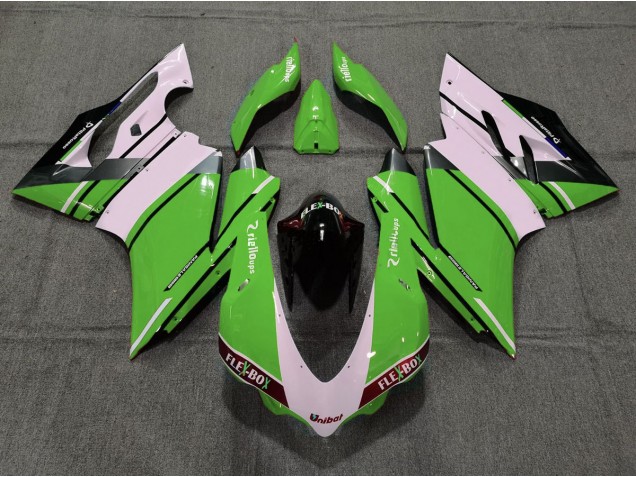 Green OEM Style 2015-2017 Ducati 959 1299 Motorcycle Fairings