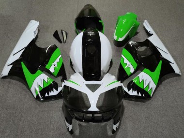 Green Shark 2002-2005 Kawasaki ZX12R Motorcycle Fairings