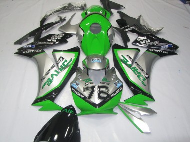 Green Silver 2012-2016 Honda CBR1000RR Motorcycle Fairings