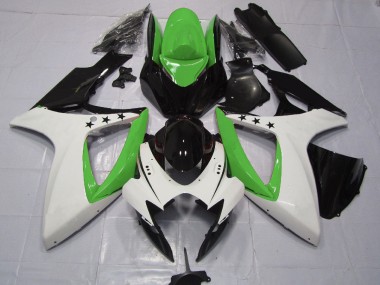 Green Star 2006-2007 Suzuki GSXR 600-750 Motorcycle Fairings