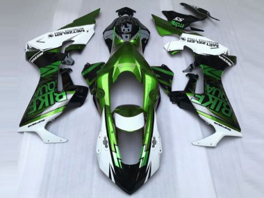 Green & White Custom 2017-2019 Honda CBR1000RR Motorcycle Fairings