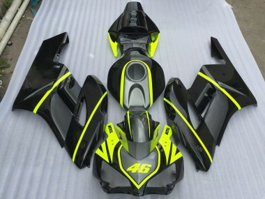 Grey Black and High Viz 2004-2005 Honda CBR1000RR Motorcycle Fairings