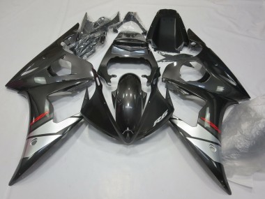 Gunmetal 2003-2005 Yamaha R6 Motorcycle Fairings