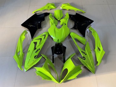 High Viz Yellow HP 2009-2018 BMW S1000RR Motorcycle Fairings