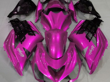 Hot Pink 2012-2019 Kawasaki ZX14R Motorcycle Fairings