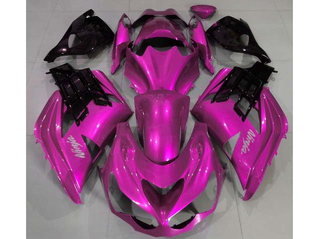 Hot Pink 2012-2019 Kawasaki ZX14R Motorcycle Fairings