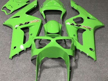 Light Green 2003-2004 Kawasaki ZX6R Motorcycle Fairings