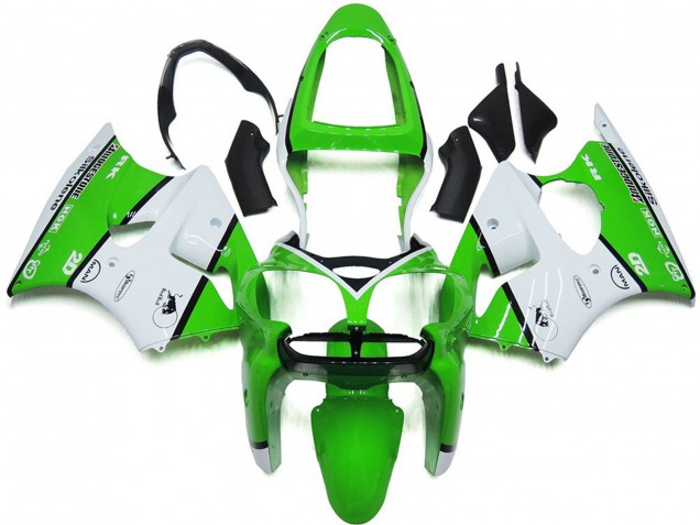 Light Green Gloss Kit 2000-2002 Kawasaki ZX6R Motorcycle Fairings