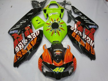 Lime Rossi 2004-2005 Honda CBR1000RR Motorcycle Fairings