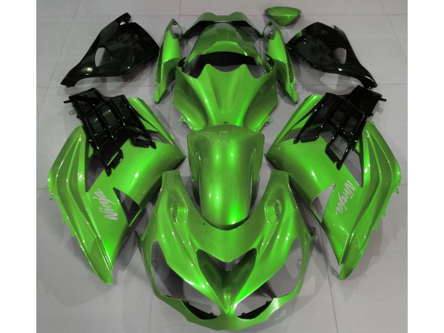 Liquid Green 2012-2019 Kawasaki ZX14R Motorcycle Fairings