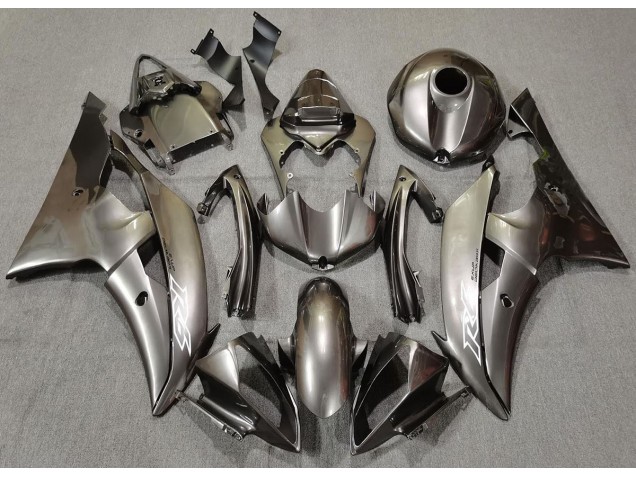 Liquid Silver 2008-2016 Yamaha R6 Motorcycle Fairings