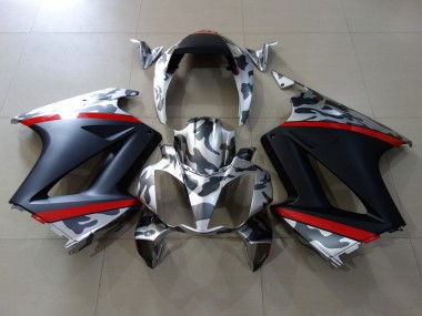 Matte and Camo 2002-2012 Honda VFR800 Motorcycle Fairings