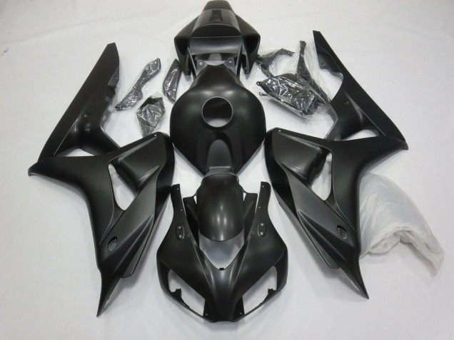 Matte Black 2006-2007 Honda CBR1000RR Motorcycle Fairings