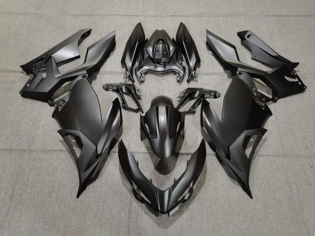 Matte Black 2018-2020 Kawasaki Ninja 400 Motorcycle Fairings