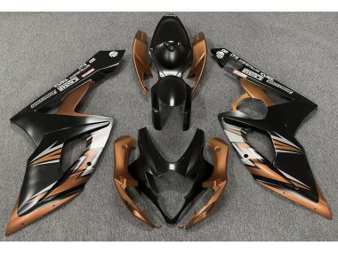 Matte Black and Bronze 2005-2006 Suzuki GSXR 1000 Motorcycle Fairings