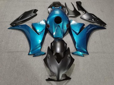 Matte Black and Special Blue 2012-2016 Honda CBR1000RR Motorcycle Fairings