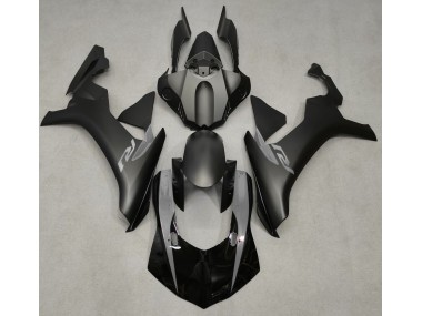 Matte Black & Gray 2015-2019 Yamaha R1 Motorcycle Fairings