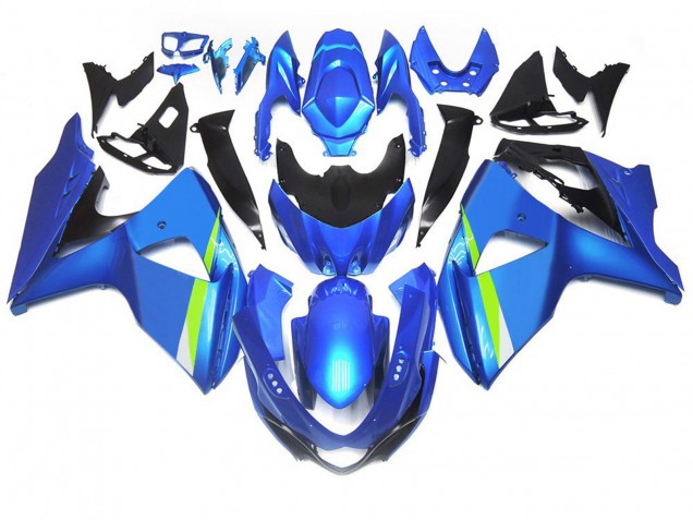 Matte Blue 2009-2016 Suzuki GSXR 1000 Motorcycle Fairings