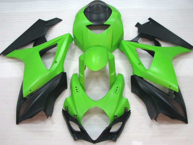 Matte Green 2007-2008 Suzuki GSXR 1000 Motorcycle Fairings