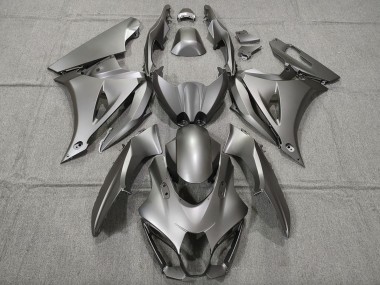 Matte Gunmetal Grey 2017-2019 Suzuki GSXR 1000 Motorcycle Fairings