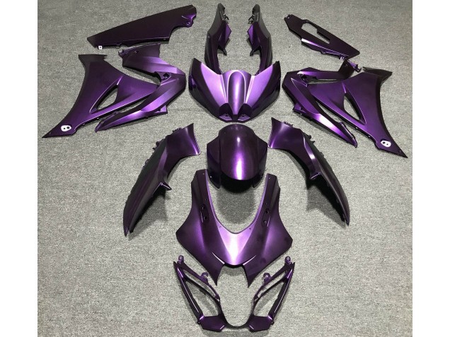 Matte Purple 2017-2019 Suzuki GSXR 1000 Motorcycle Fairings